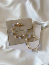 Load image into Gallery viewer, VICTORIA Hoop Earrings