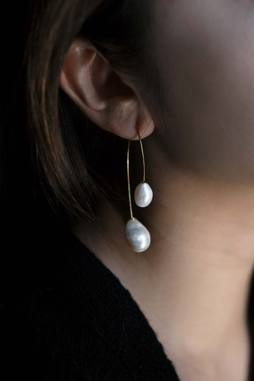 EVELYN Baroque Pearl Earrings